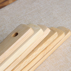 Eco-Friendly Bamboo Cooking Spatula for Non-Stick Pans
