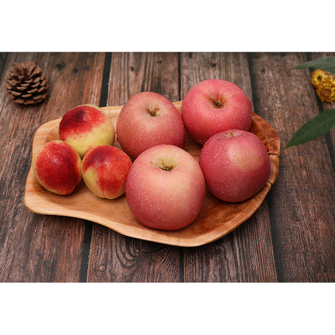 Rectangular Wooden Snack & Fruit Tray – Nordic Style Serving Plate