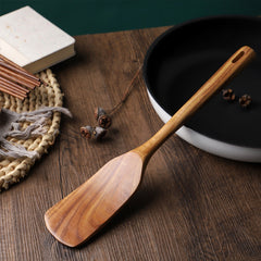 Premium Teak Wooden Spatula Set for Kitchen