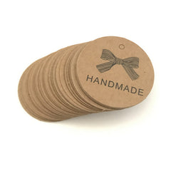 100pcs Kraft Paper Gift Tags with Strings