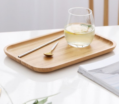 Bamboo Wooden Tea Food Dessert Serving Tray