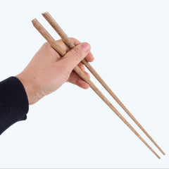 Unpainted & Wax-Free Wooden Chopsticks – Eco-Friendly Dining Utensils