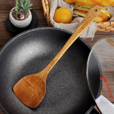 Handcrafted Wooden Cooking Spatula for Nonstick Cookware
