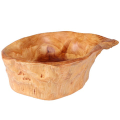 Wooden Fruit Plate – Creative Serving Bowl for Snacks, Fruits & Decor