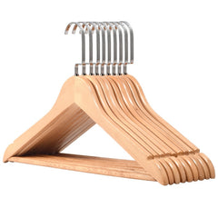 Hotel Wooden Hanger – Bold Type Solid Wood Clothes Hanger