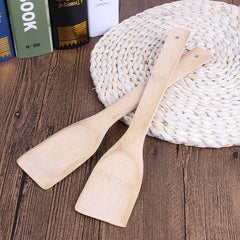 Natural Bamboo Wooden Spatula 30cm Cooking Utensil