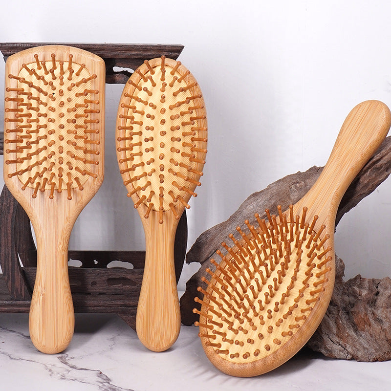 Eco-Friendly Bamboo Hair Brush – Large Wooden Comb