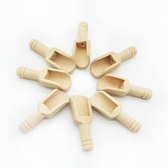 Tea Japanese Style Small Wooden Spoon – Mini Serving & Storage Scoop