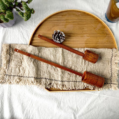 Handmade Wooden Wine Dipper Spoon for Serving