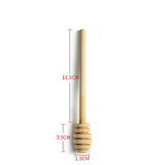 Simple Wooden Honey Dipper Stick – Natural & Wax-Free