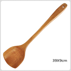 Handcrafted Wooden Cooking Spatula for Nonstick Cookware