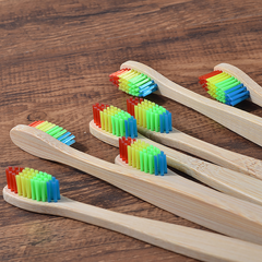 10-Pack Eco-Friendly Bamboo Toothbrush Set – Mixed Colors