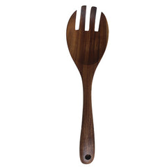 Rustic Acacia Wooden Salad Spoon & Fork Set – Eco-Friendly Kitchenware