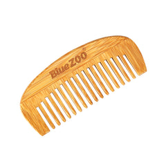 Bamboo Crescent Wooden Hair Comb Anti-Static Brush