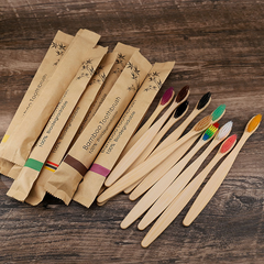 10-Pack Eco-Friendly Bamboo Toothbrushes – Soft Bristle Dental Set