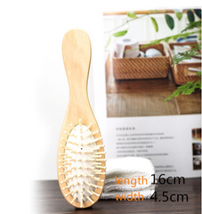 Wooden Scalp Massage Comb Anti-Static Hair Brush