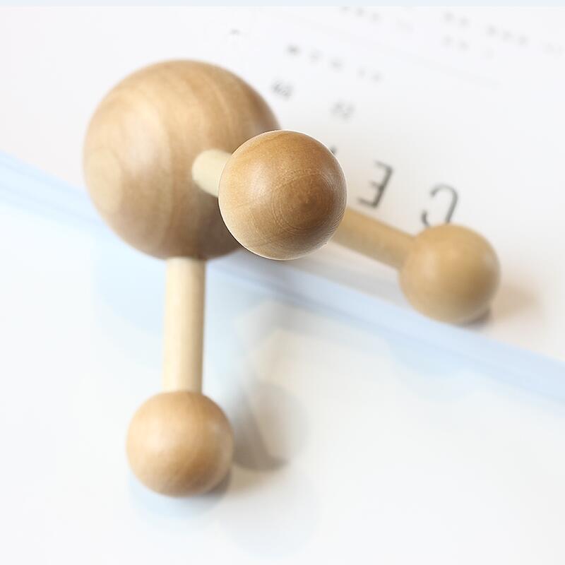 Wooden Octopus Scalp Massager – Relaxing Meridian Handheld Roller