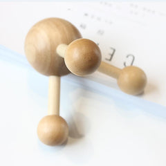 Wooden Octopus Scalp Massager – Relaxing Meridian Handheld Roller