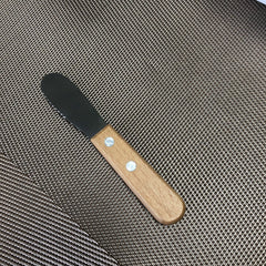 Stainless Steel Wooden Handle Butter Knife Jam Spreader