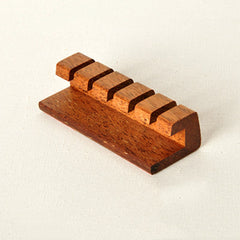 Solid Wood Cable Organizer Box – Desktop Wire Management Clamp