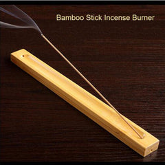 Natural Bamboo Incense Holder Stand for Aromatherapy