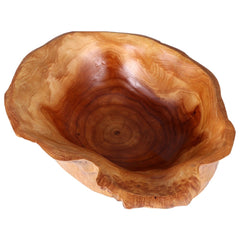 Wooden Fruit Plate – Creative Serving Bowl for Snacks, Fruits & Decor