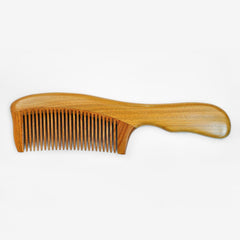 Natural Sandalwood Comb – Anti-Static Wooden Hair Comb