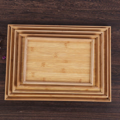 Eco-Friendly Bamboo Tea Serving Tray for Home