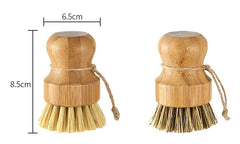 Eco-Friendly Bamboo Coconut Palm Kitchen Cleaning Brush