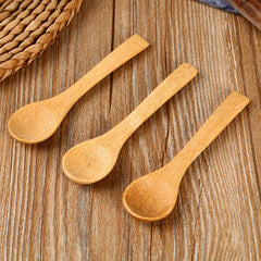 Eco-Friendly Bamboo Wooden Honey Jam Spoon