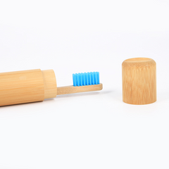 Eco-Friendly Bamboo Toothbrush Travel Case – Portable Wooden Holder