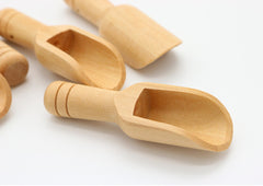 Tea Japanese Style Small Wooden Spoon – Mini Serving & Storage Scoop