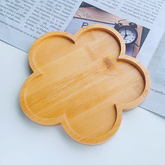 Eco-Friendly Bamboo Cup Mat Tray Coaster Set