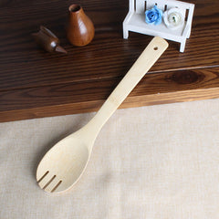 Eco-Friendly Bamboo Cooking Spatula for Non-Stick Pans
