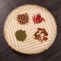 Handmade Bamboo Drying Tray – Natural Kitchen Storage