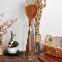 Handcrafted Wooden Cooking Spatula for Nonstick Cookware