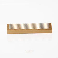 Eco-Friendly Wooden Comb with Smooth Bamboo Handle