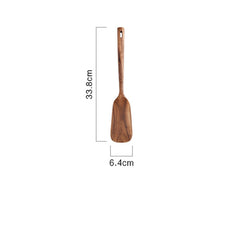 Premium Teak Wooden Spatula Set for Kitchen