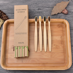 Household Biodegradable Bamboo Toothbrush Set – Eco-Friendly Oral Care