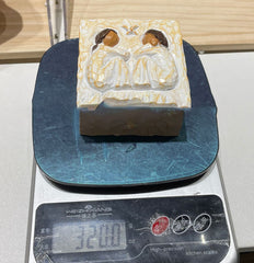 Willow Carved Hand-Painted Keepsake Box – Memory & Jewelry Storage