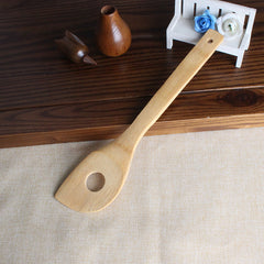 Eco-Friendly Bamboo Cooking Spatula for Non-Stick Pans