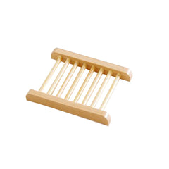 Japanese Style Solid Wood Soap Holder Dish