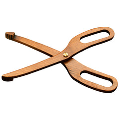 Wooden Bakery Tongs – Retro Cake & Snack Clip