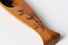 Handmade Bamboo Tea Spoon Japanese Fishtail Shovel