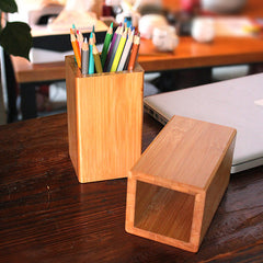 Bamboo Wooden Pen Holder & Chopstick Cage