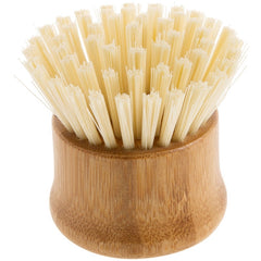 Eco-Friendly Bamboo Handle Round Head Kitchen Brush