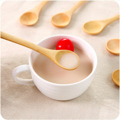 Eco-Friendly Wooden Spoon Set for Coffee & Desserts