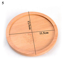 Heart-Shaped Bamboo Tray | Eco-Friendly Wooden Plate