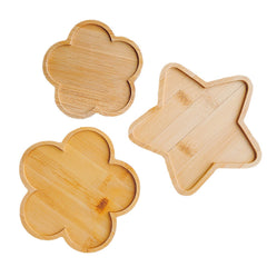 Eco-Friendly Bamboo Cup Mat Tray Coaster Set