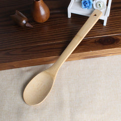 Eco-Friendly Bamboo Cooking Spatula for Non-Stick Pans